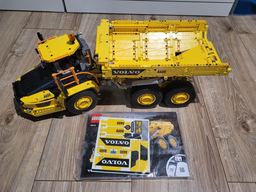 Lego Technic 42114 Volvo Wozidło wywrotka 6x6