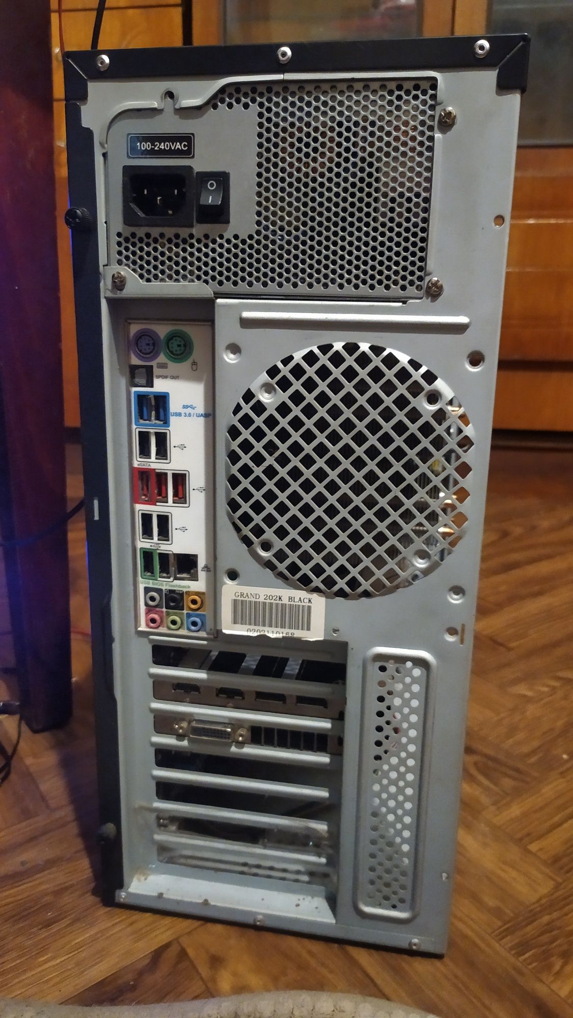 Комп'ютер ІГРОВИЙ 8 ЯДЕР 8 потоків AMD FX 8350 4350 Mz/ RX 470 4GB