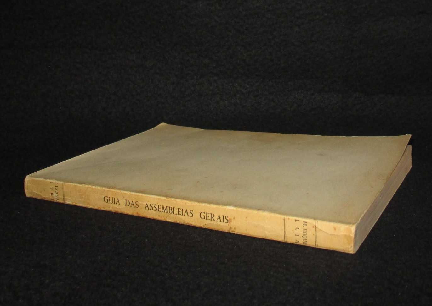 Livro Guia das Assembleias Gerais M. Roque Laia