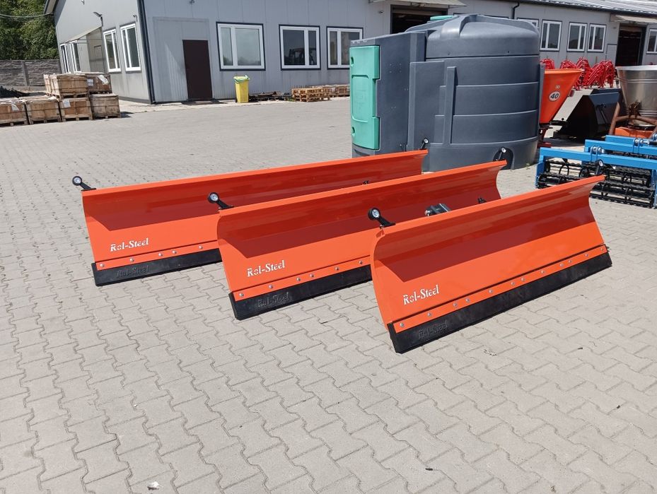 Wzmocniony PŁUG DO ŚNIEGU Euro-ramka / Wózka widłowego / TUZ Transport