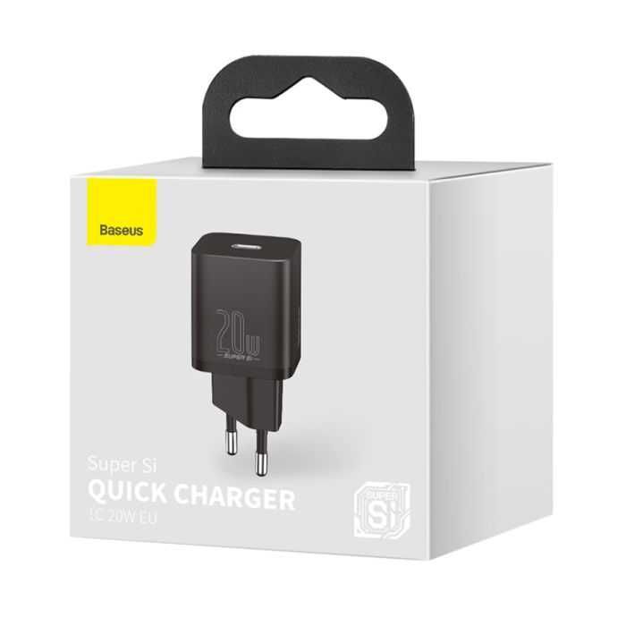 BASEUS szybka ładowarka sieciowa 20W PD USB-C