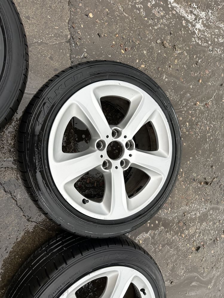 Koła felgi BMW E46 17 cali lato, dobry stan, 5x120 proste