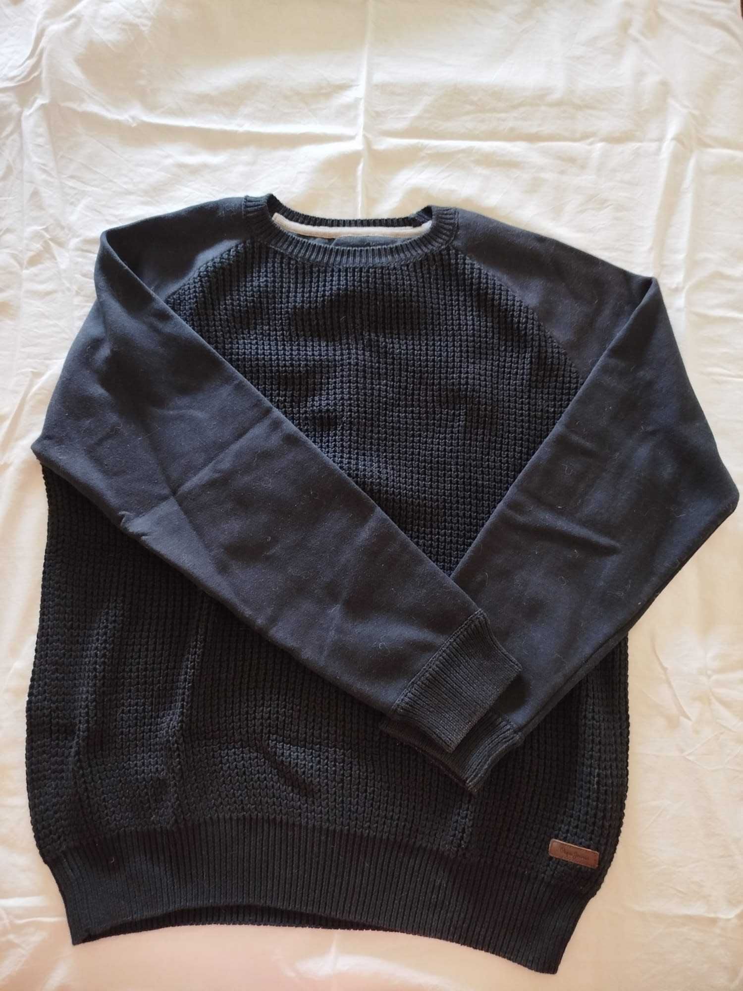 Camisola Malha Pepe Jeans Preta Nova Homem