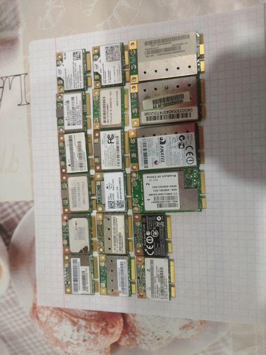 WiFi/Bluetooth модулі для ноутбука