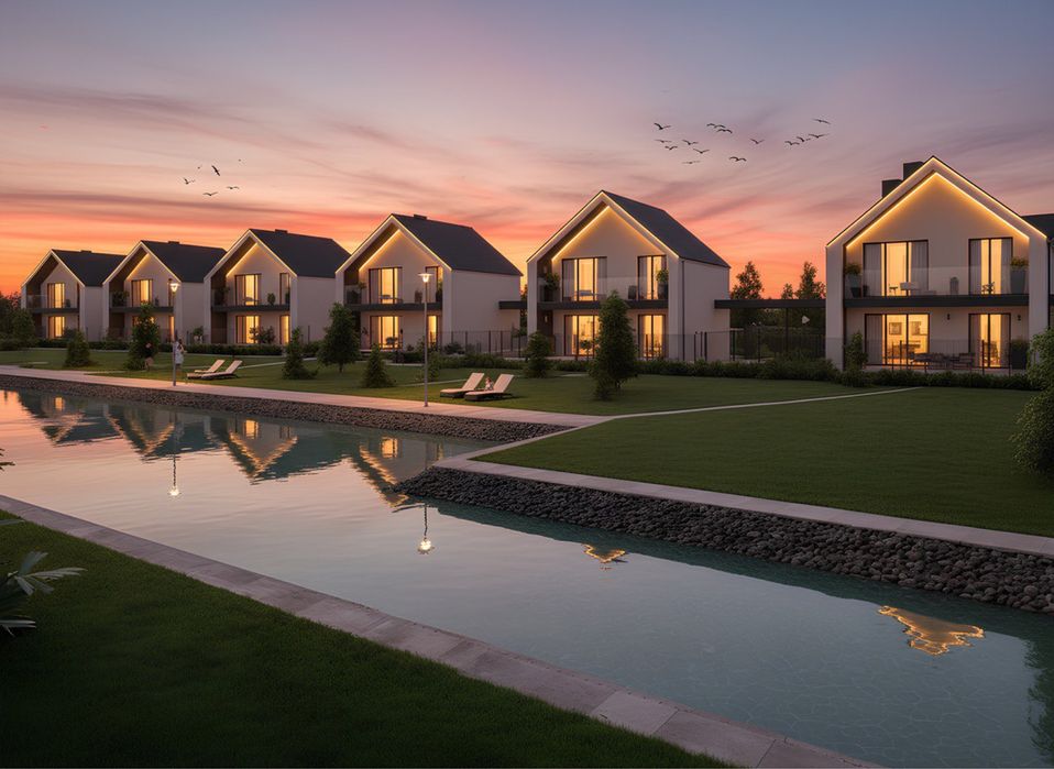 Будинок Білогородка, можна під ЄОСЕЛЮ містечко River Park