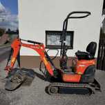 Kubota K008 rok 2019, salon PL, pierwszy wł., przyczepa gratis