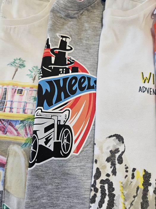 T-shirt 6 szt. Mayoral Hot Wheels 5 lat gratisy