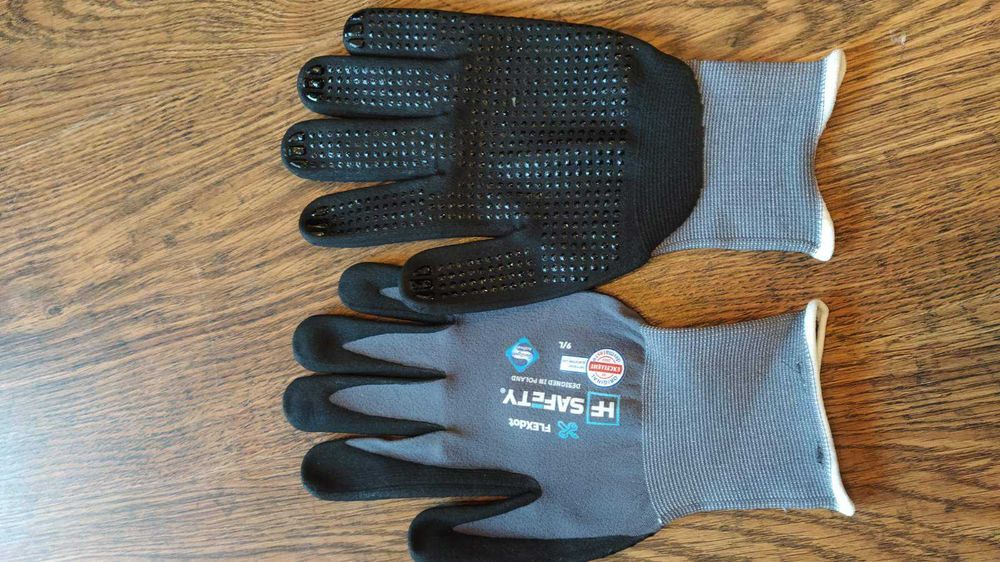 Rękawice robocze HF Safety FlexDOT rozm. 9 (30p)