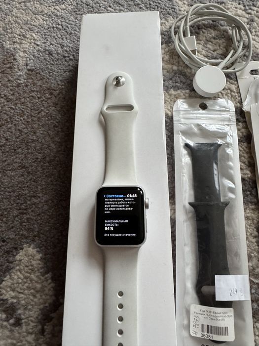 Продам apple watch 3 серии 38мм