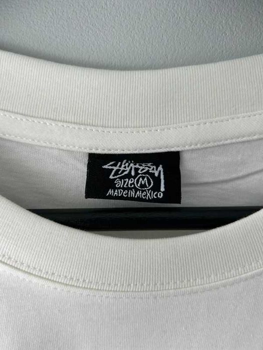Koszulka Stussy, rozmiar M, nadruk z kostkami do gry