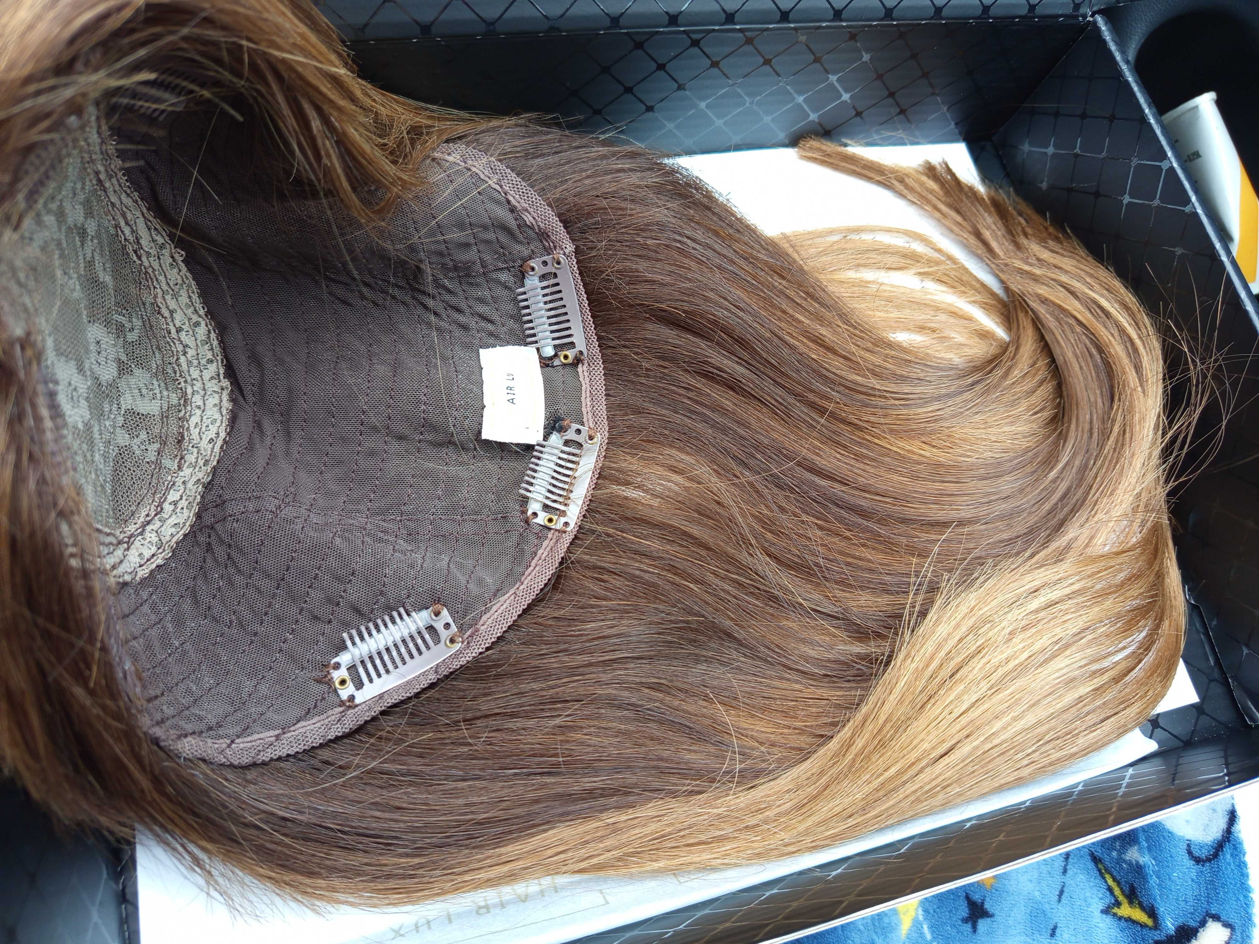 Topper hairlux włosy naturalne europejskie