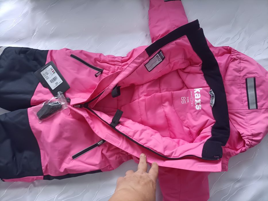 Nowy Kombinezon zimowy/narciarski Kaks proXtec rozm duże 86