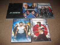 5 Filmes em DVD da Saga "X-Men"