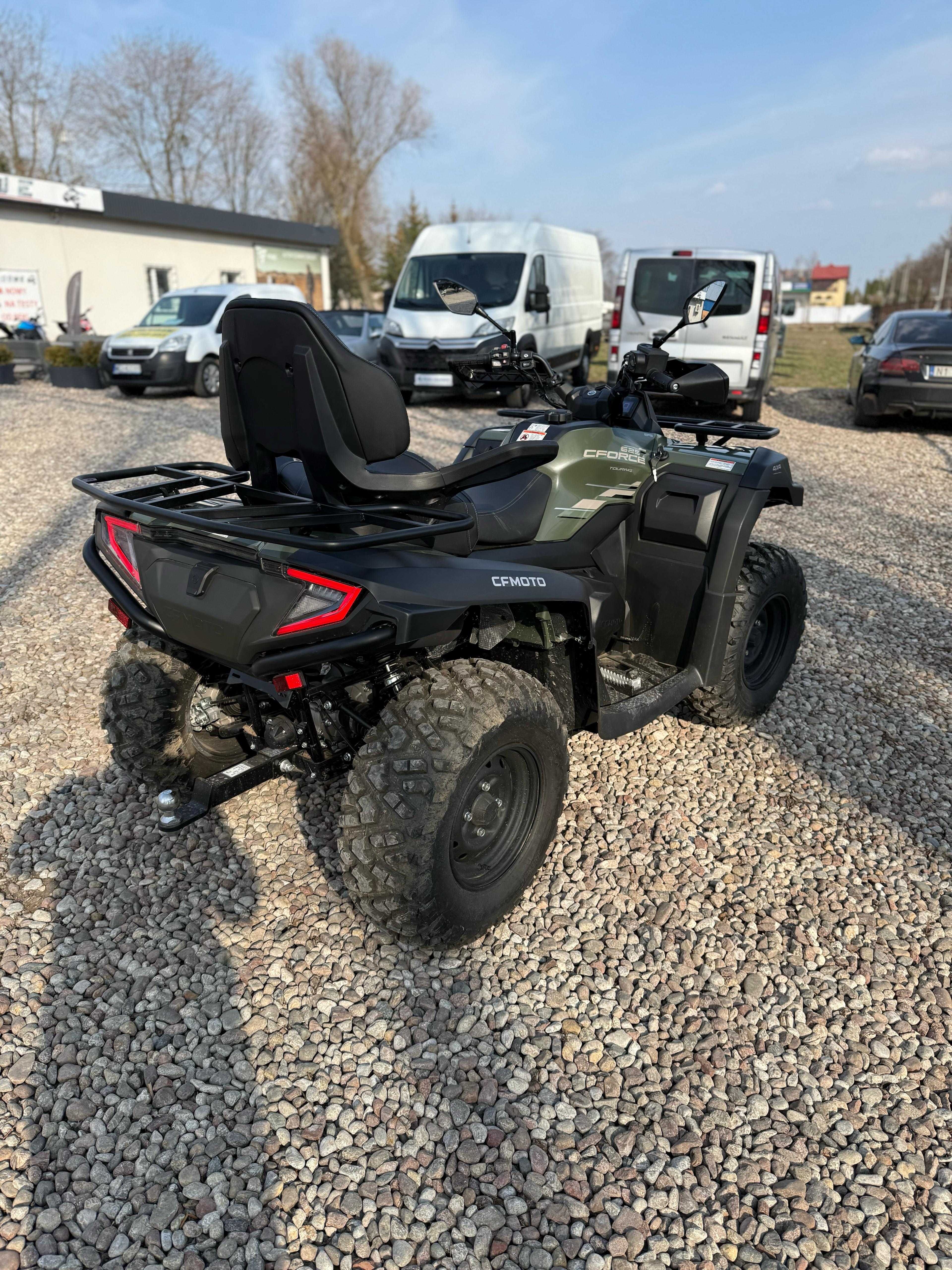 Quad CF MOTO 625L EPS model 24r Kufer GRATIS T3 odlicz VAT 23%