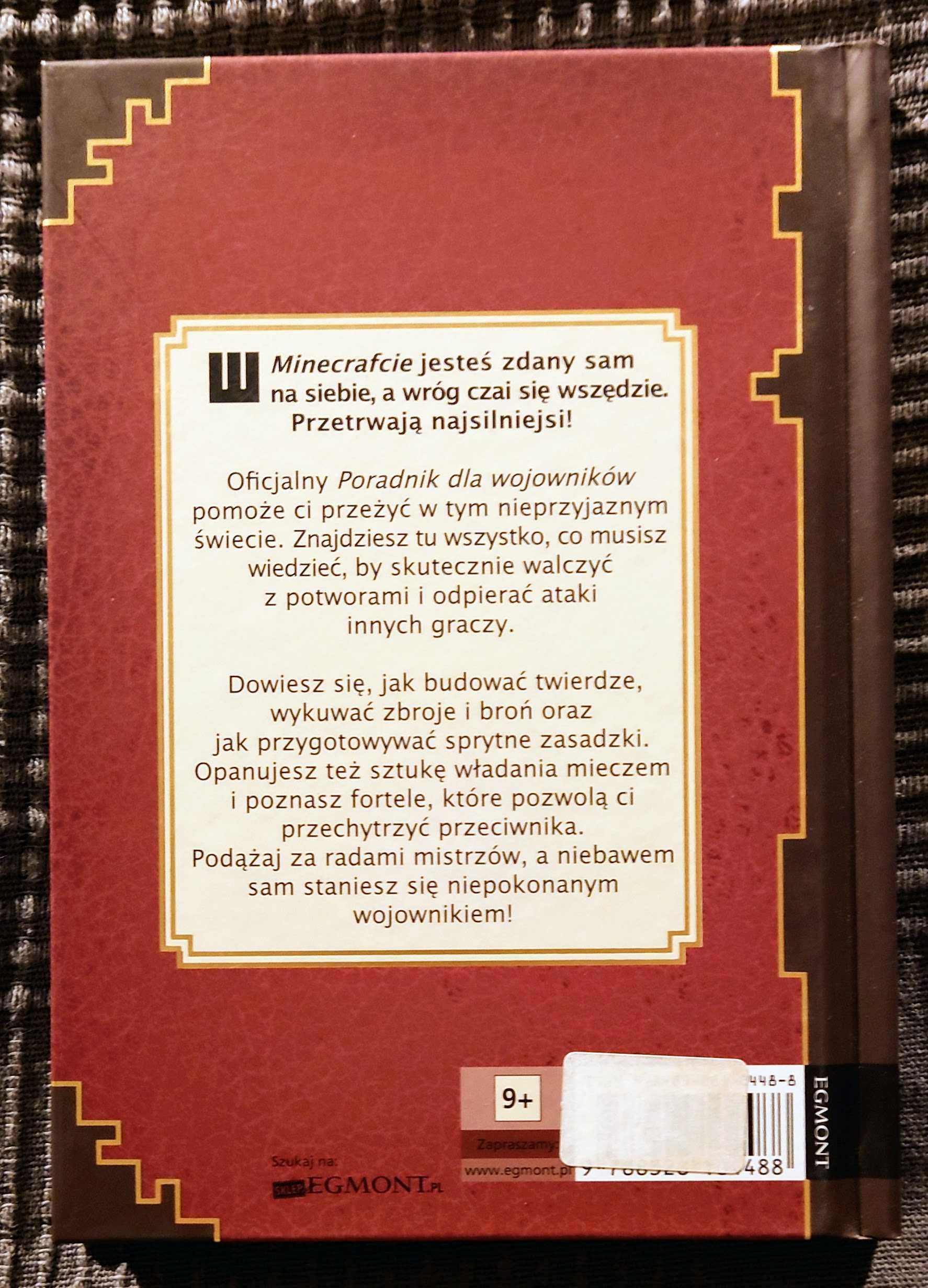 Książka "Minecraft. Poradnik dla wojowników"