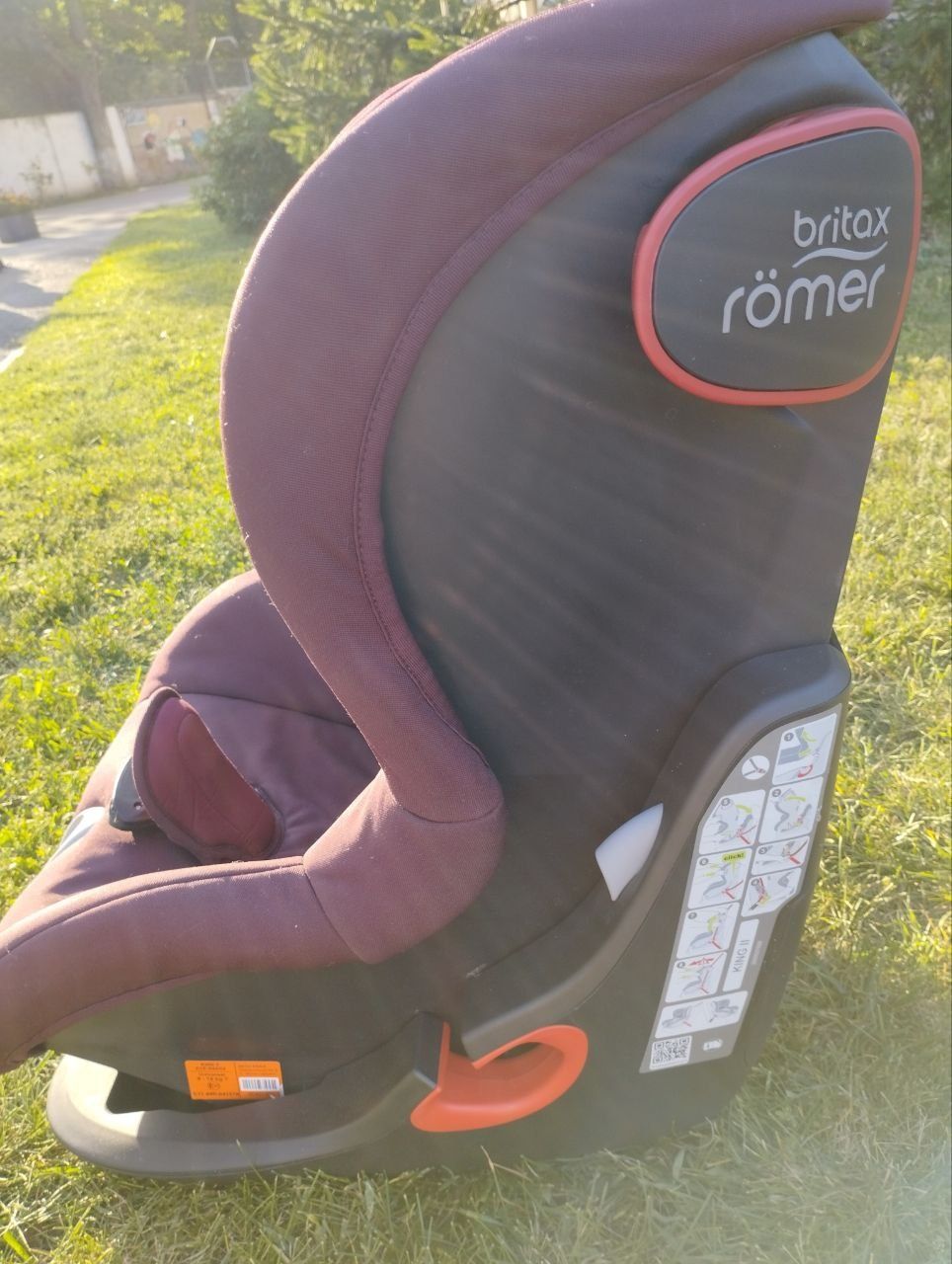 Автокрісло britax romer king 2