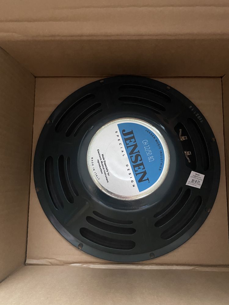 NOWY Głośnik gitarowy 12 cali Jensen 12/50 8 ohm do gitary kolumna