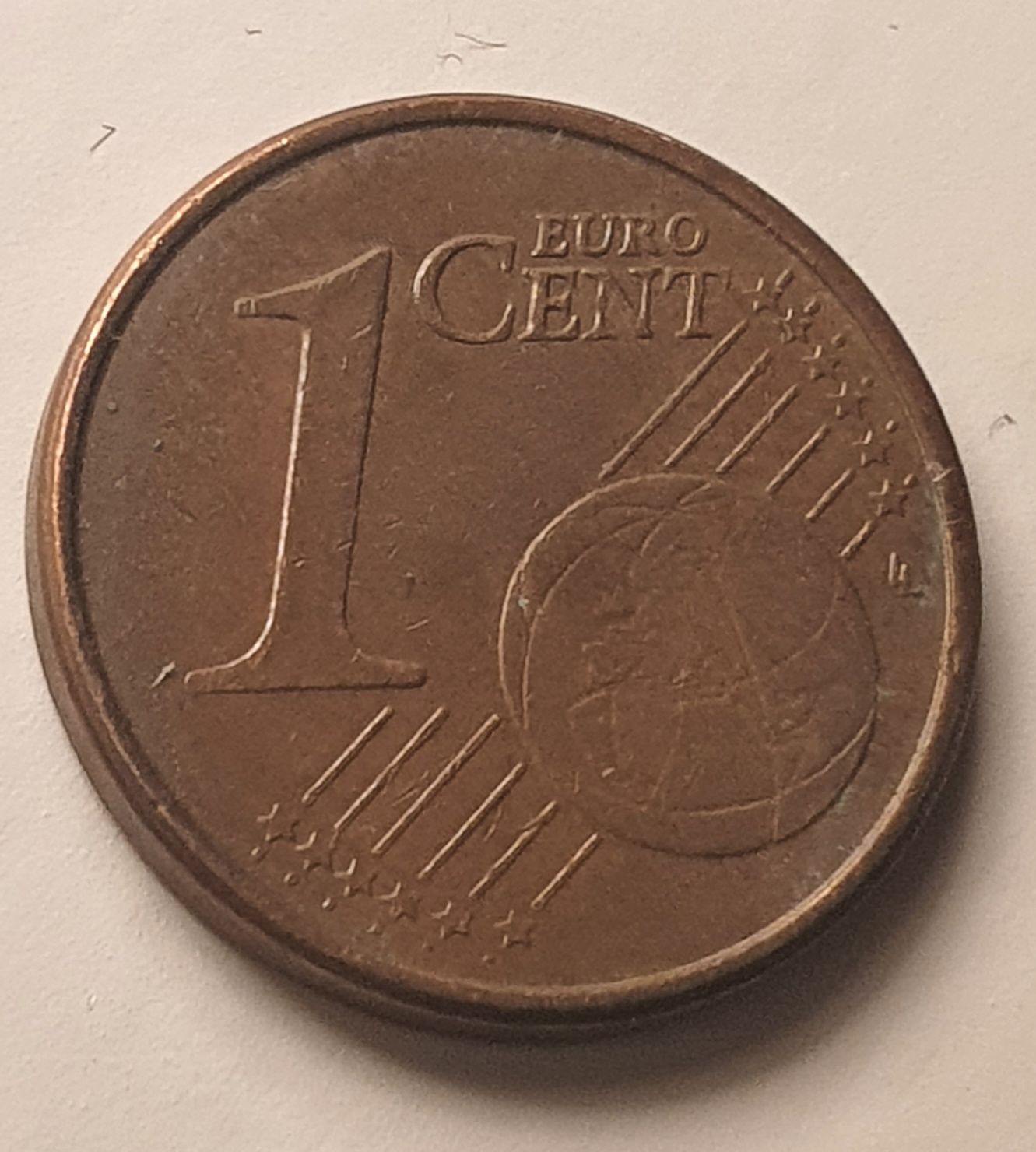 Moeda RARA de 0,01 cêntimo