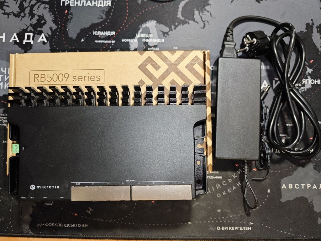 MikroTik RB5009 poe (RB5009UPR+S+IN)