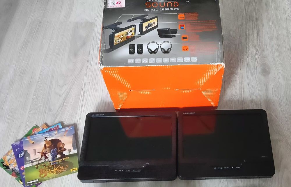 Zestaw Samochodowy DVD