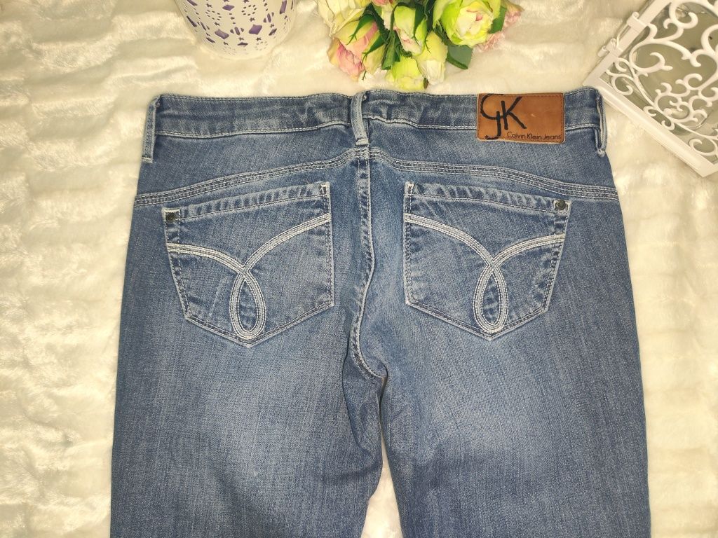 Jeansy Calvin Klein rozmiar z metki 29/34