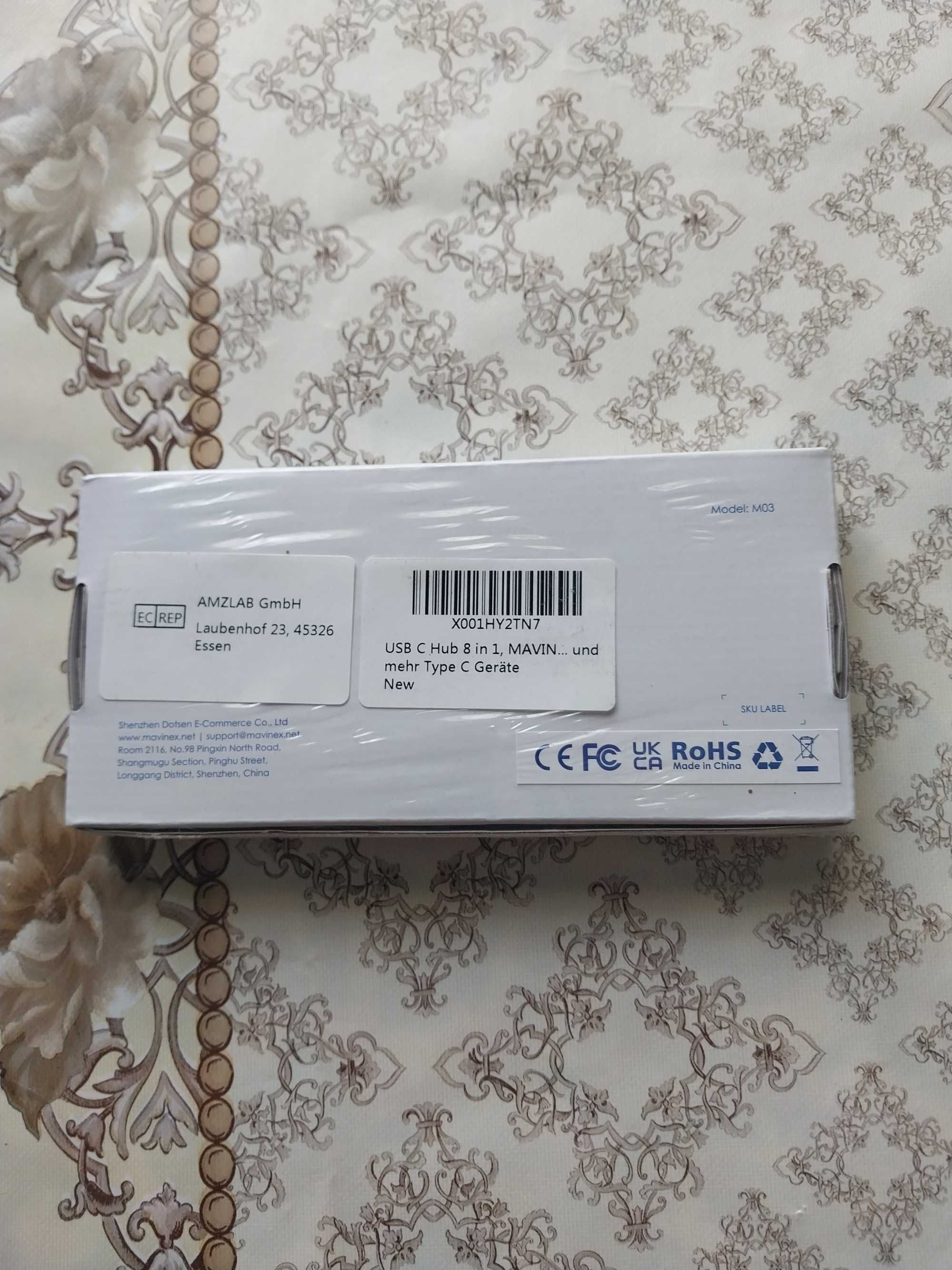 USB-C Хаб Для MacBook MAVINEX М03 8в1