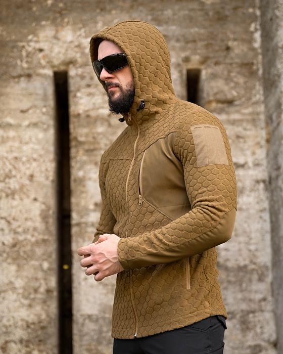 Тактична флісова кофта Urban соти / фліска / флисовая кофта / флиска