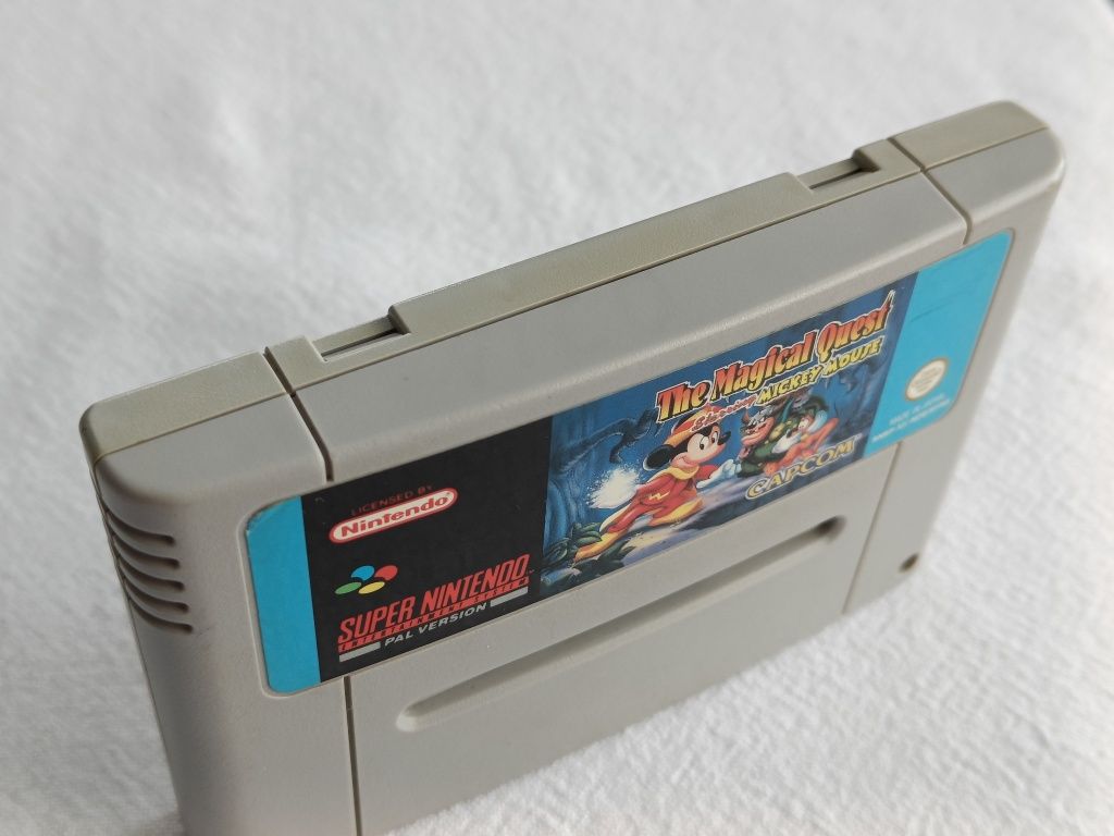 The Magical Quest, Mickey Mouse - SNES, PAL - Super Nintendo