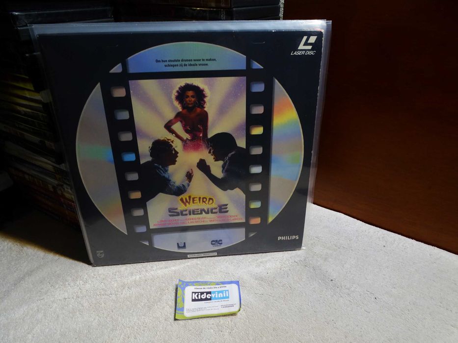 LaserDisc-Conjunto de 8 filmes em bom estado