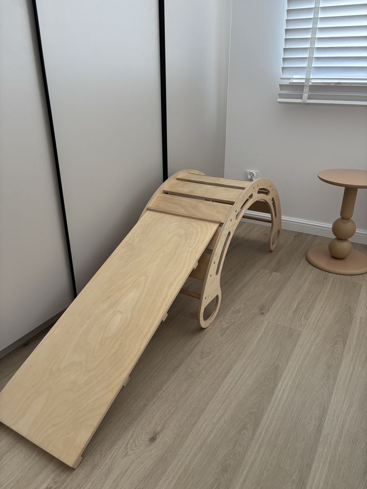 Bujak zjeżdzalnia wspinaczka 3w1 montessori