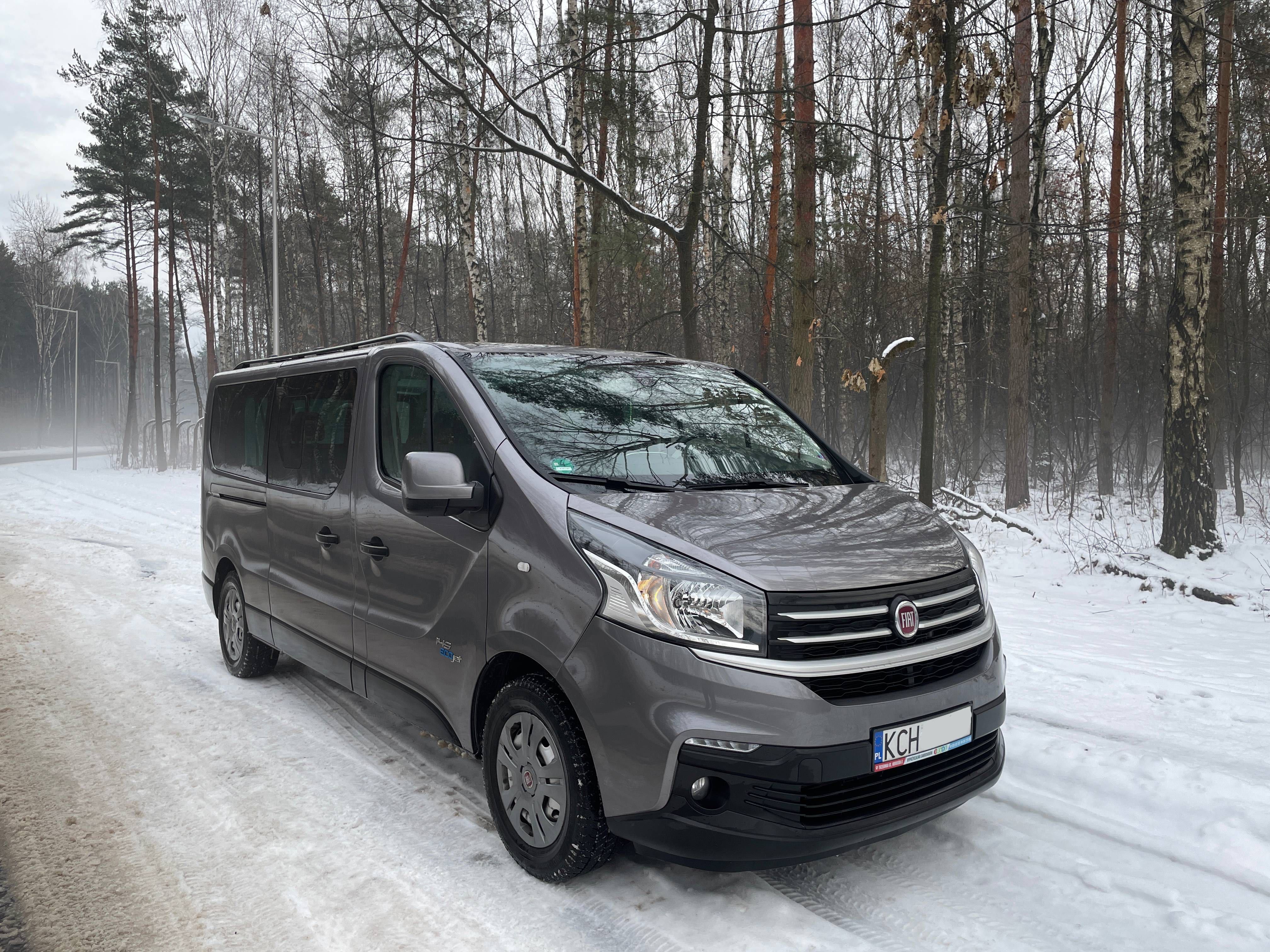 Wynajem busa 9-osobowego Fiat Talento – wakacje 2025 wolne terminy!