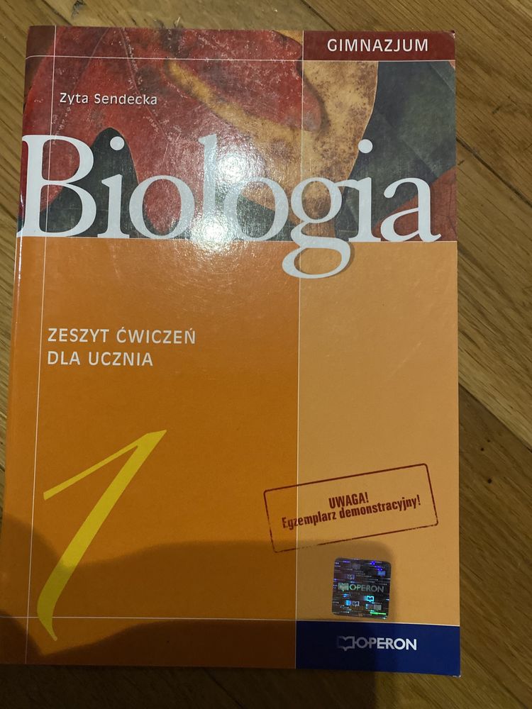 Biologia 1 zeszyt ćwiczen operon gimnazjum