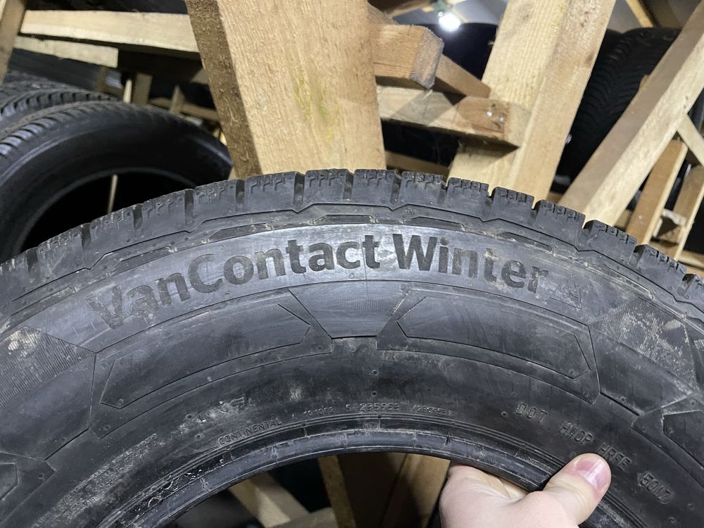 Шини зимові вантажні 215/85R16c Continental VanContact Winter 6шт