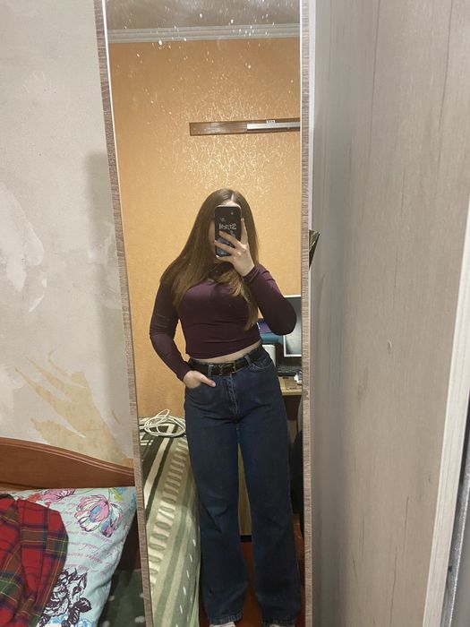 Джинси кльош/джинсы клеш размер м-л