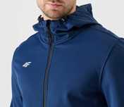Kurtka Softshell Wiatroodporna Membrana 5 000 Męska - Granatowa r. L