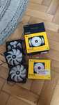 Corsair af 120 wentylator LED white bialy 2sztuki