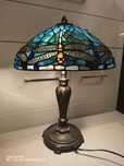 Lampka witrażowa "Tiffany ", Ważka, Dragonfly, Libelle , retro,vintage