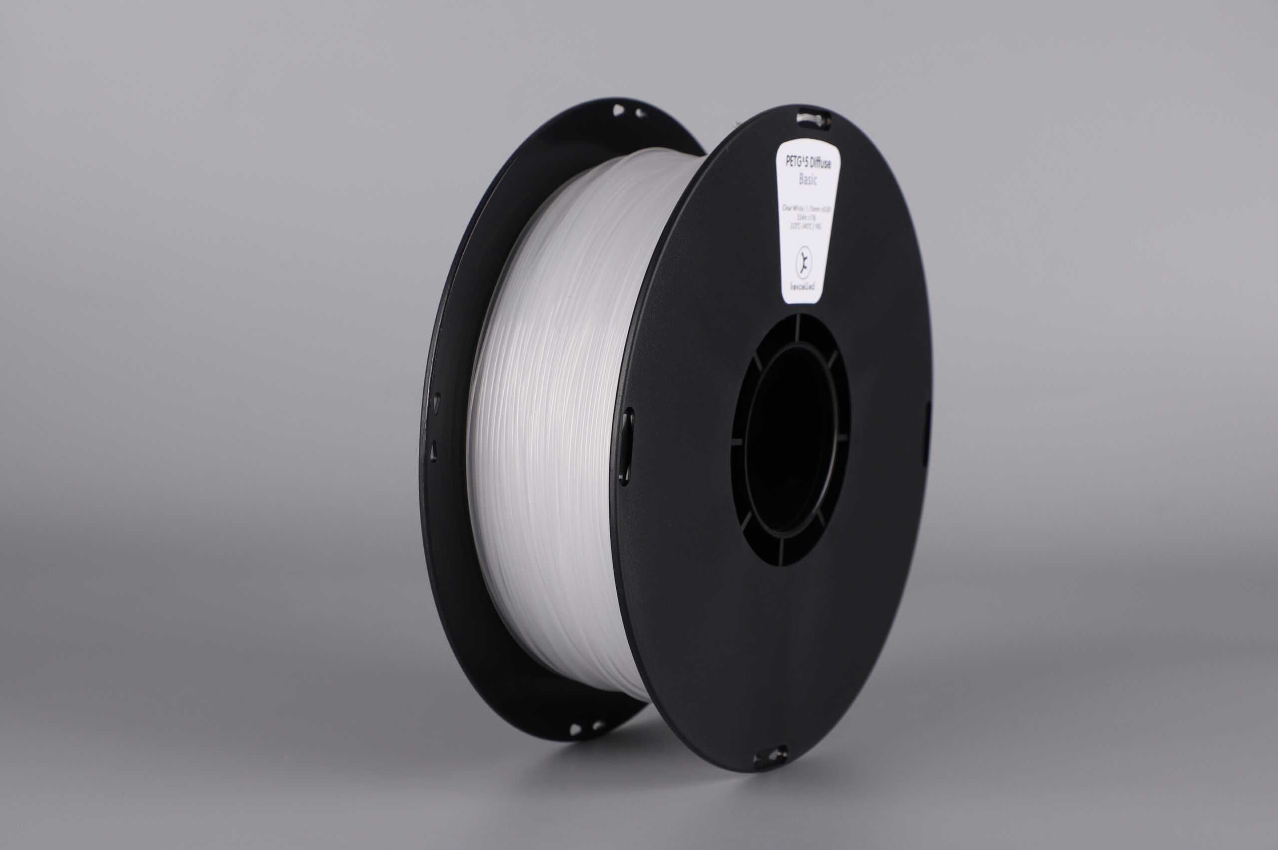 Філамент для 3Д друку Kexcelled PETG K5 - 1.75 1кг прозорий білий