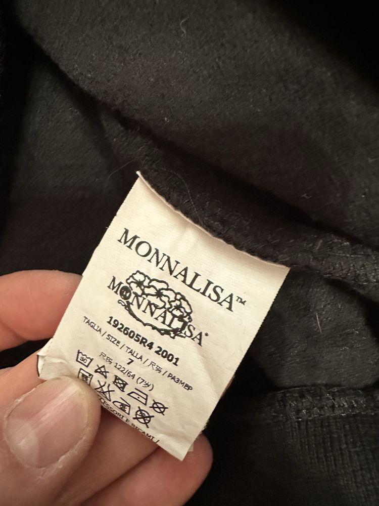 Кофта - світшот на дівчинку , Monnalisa . Вік 7 років