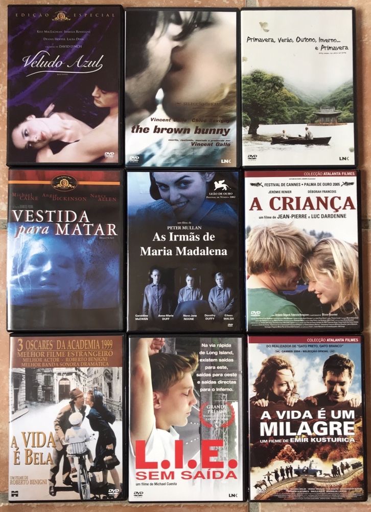 DVDs - Filmes Cinema de Autor