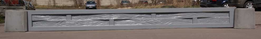 Podmurówka betonowa Ogrodzenie panelowe montaż