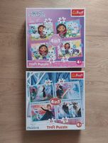 Puzzle Trefl 4+ Koci Domek Gabi i Kraina Lodu