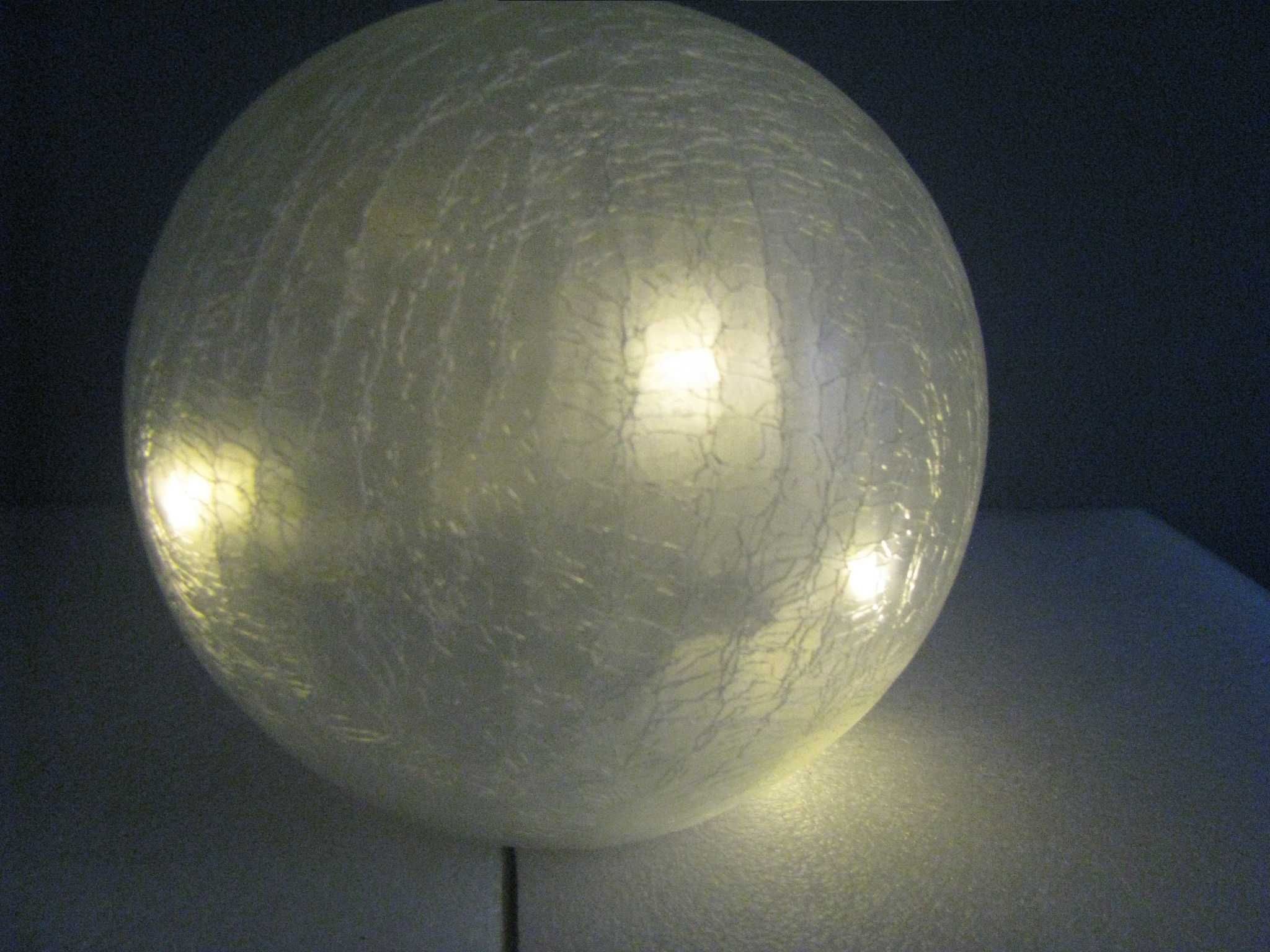 IdeenWelt   LED szklana kula oświetlenie 15 cm