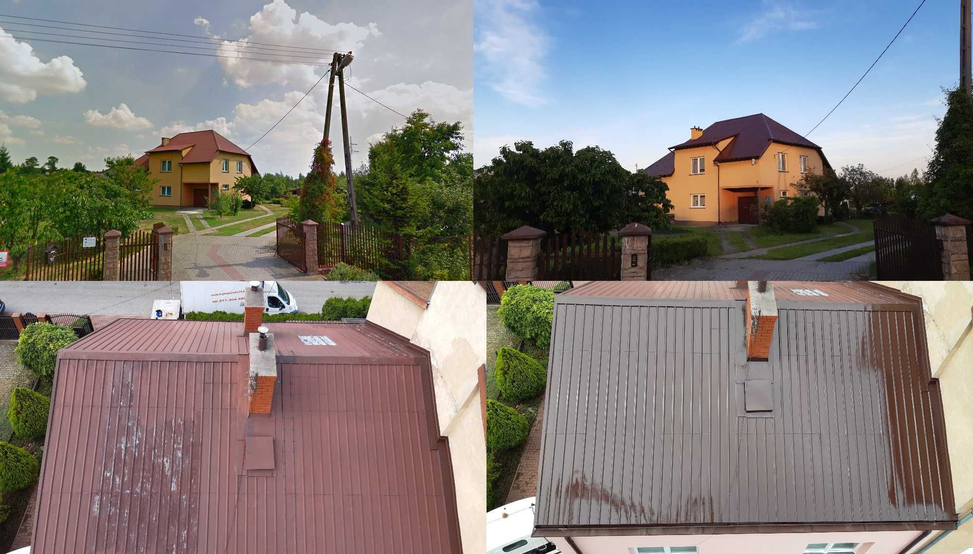 Malowanie Dachów, Każdy Kolor, Gwarancja, Mycie, Impregnacja,