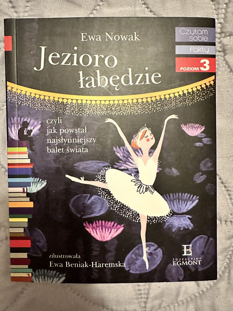 Jezioro łabędzie. Seria - Czytam sobie. Dla dzieci. Poziom 3