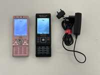 2x Sony Ericsson: W995 + C905, sprawne, bez simlocka, dla kolekcjonera