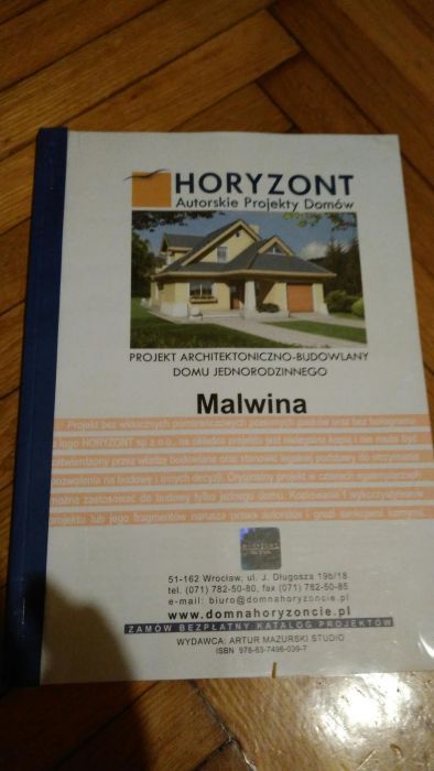 Projekt domu "Malwina"