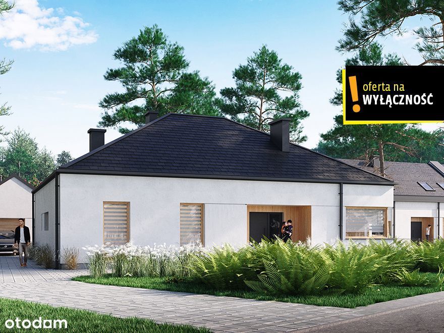 Parterowy Dom + Garaż o łącznej pow. 169,71m2