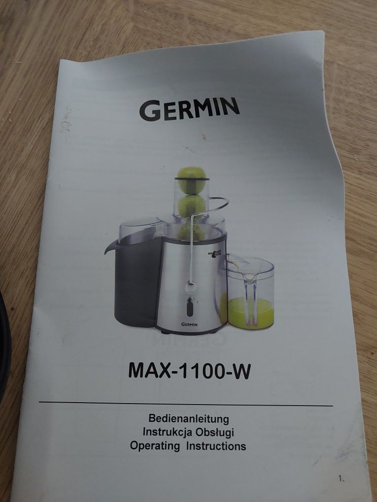 Sokowirówka Germin max 1100