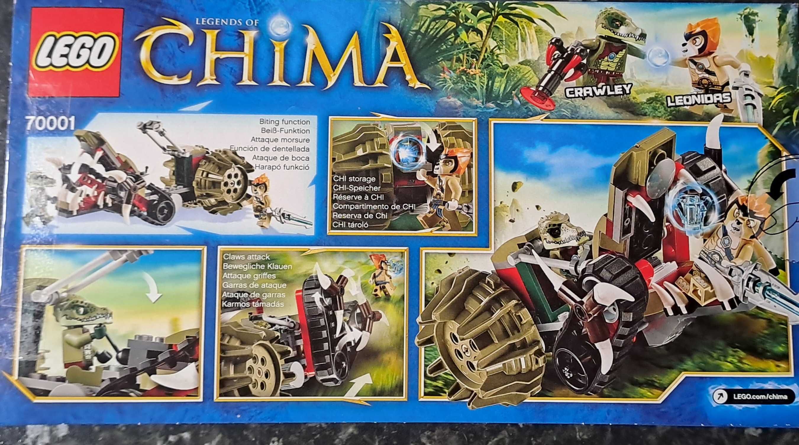 Lego chima 70001, 76158, 70420